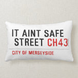 It aint safe  street  Pillows (Lumbar)