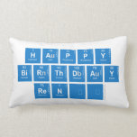 Happy
 Birthday
 René  Pillows (Lumbar)