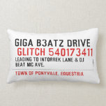 Giga B3atz Drive   Pillows (Lumbar)