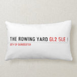 The rowing yard  Pillows (Lumbar)