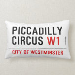 piccadilly circus  Pillows (Lumbar)
