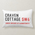 craven cottage  Pillows (Lumbar)