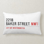221B BAKER STREET  Pillows (Lumbar)