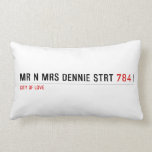 Mr n Mrs Dennie strt  Pillows (Lumbar)