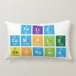 Feliz 
 cumple
 Georgina  Pillows (Lumbar)