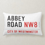 abbey road  Pillows (Lumbar)