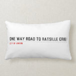 one way road to ratsille crib   Pillows (Lumbar)