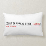 COURT OF APPEAL STREET  Pillows (Lumbar)