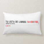 tu LISTA DE libros  Pillows (Lumbar)