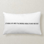 Stanualar and palinurus boulevard no exit   Pillows (Lumbar)