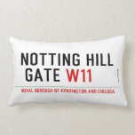 notting hill  gate  Pillows (Lumbar)