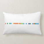 i am now officially a bat mitzva  Pillows (Lumbar)
