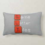 Game
 Letter
 Tiles  Pillows (Lumbar)
