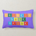 Periodic
 Table
 Writer  Pillows (Lumbar)
