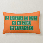 Periodic
 Table
 Writer  Pillows (Lumbar)