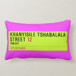 Khanyisile Tshabalala Street  Pillows (Lumbar)
