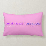 coral cresent  Pillows (Lumbar)