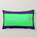 Capri Mickens  Swagg Street  Pillows (Lumbar)