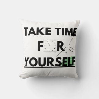 Pillows & poufs Take Time for Yourself