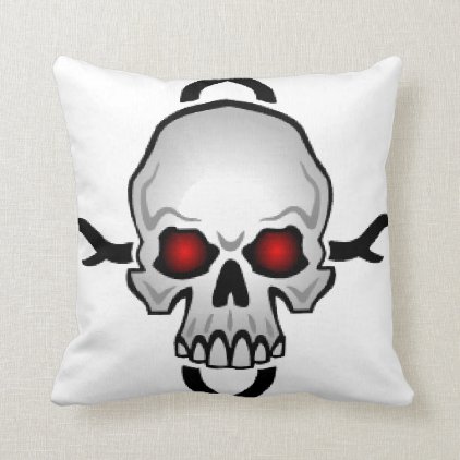 pillows skulls