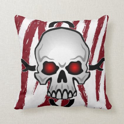 pillows skulls