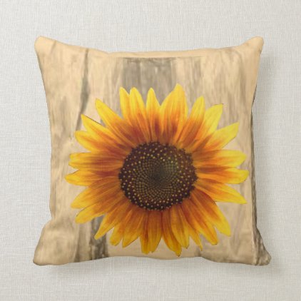 pillows sunflowers