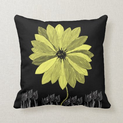 pillows sunflowers