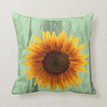 pillows sunflowers