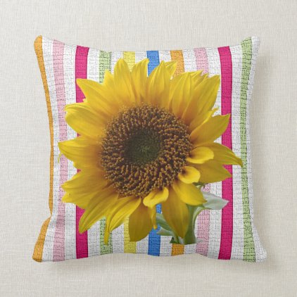 pillows sunflowers