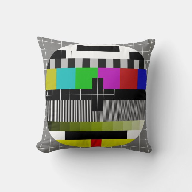 PILLOWS “TEST PATTERN " (Front)