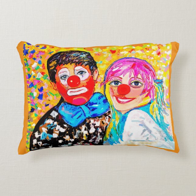 Pillows ''Two artists''. (Front)