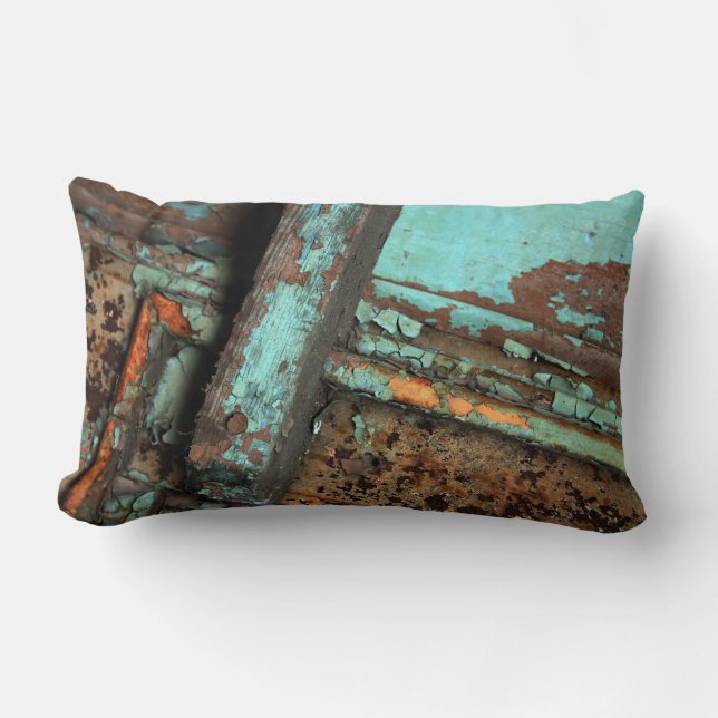 Pillows-  Urban Abstract Lumbar Pillow (Front)