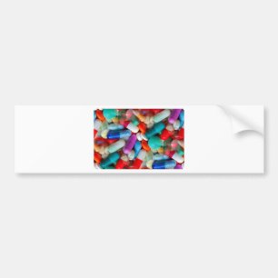 pills drugs bumper sticker