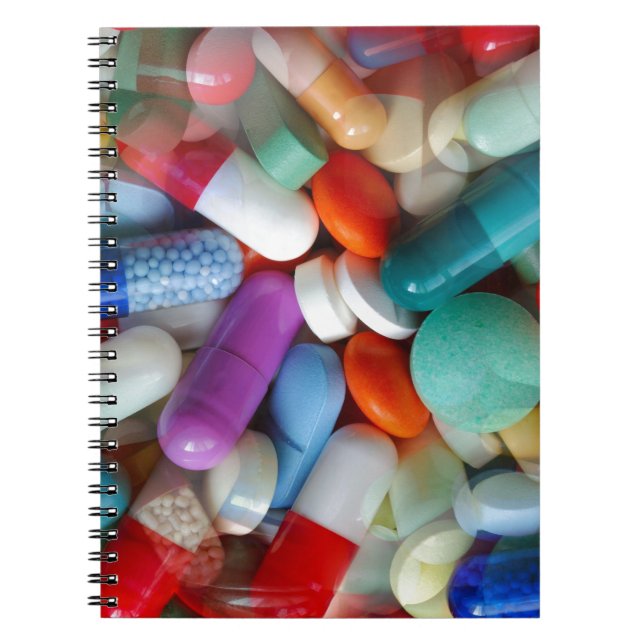 pills drugs notebook (Front)