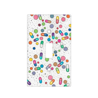 Pills Light Switch Cover
