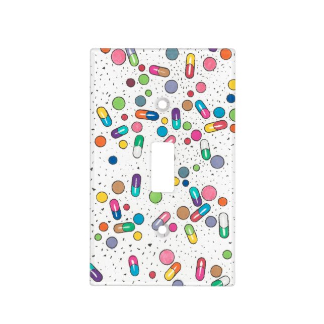 Pills Light Switch Cover (Front)