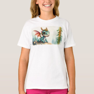 Pilly the Steampunk Dress-up Dragon T-Shirt