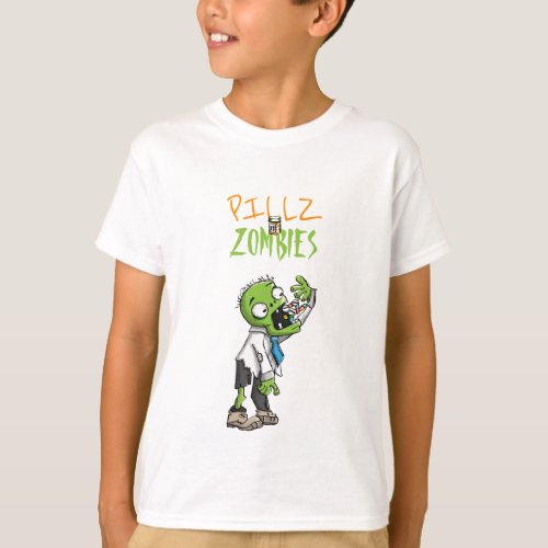 Pillz vs Zombies T_Shirt