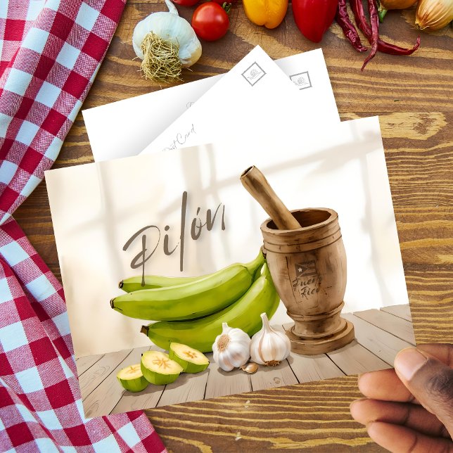 Pilón de Puerto Rico Postcard (Creator Uploaded)