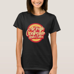 Pilot Air Traffic Controller Retro ATC Aviation F T-Shirt