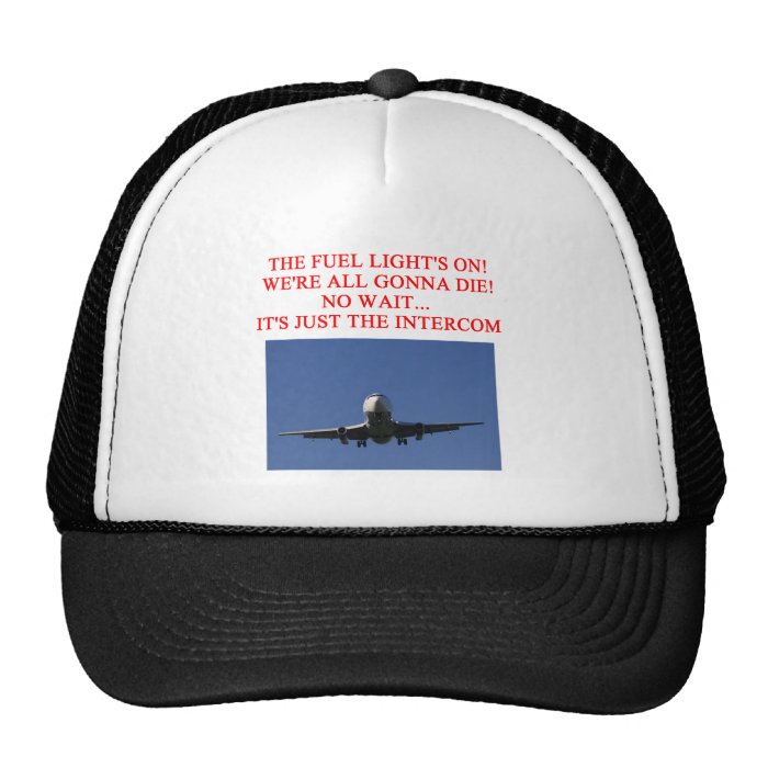 PILOT airline joke Hats