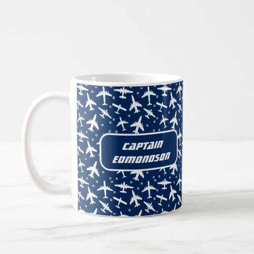 Pilot Airplane Aviation Aircraft Engineer Coffee Mug