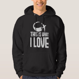 Pilot Airplane Plane Aviation This is what I love Hoodie