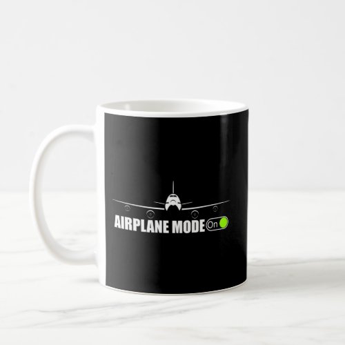 Pilot And Flight Instructor Airplane Mode Coffee Mug