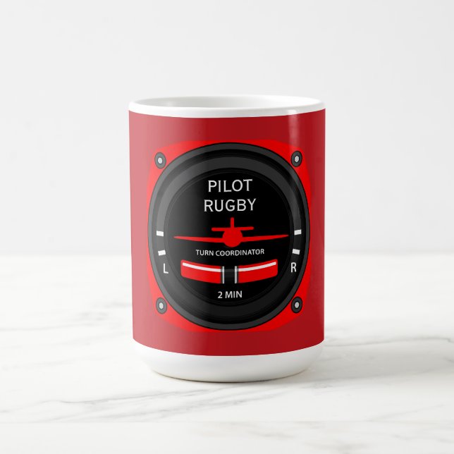 Pilot Aviation Geek Color Morph Mug (Center)