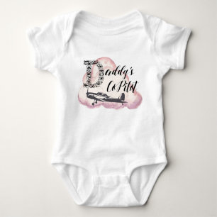 Pilot Baby Shirt, Aviation Baby Shirt, Copilot Baby Bodysuit