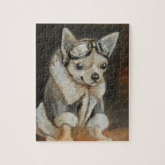 Pilot best friend Chihuahua puzzle
