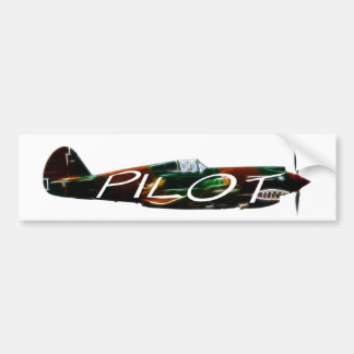 Pilot Bumpersticker Bumper Sticker