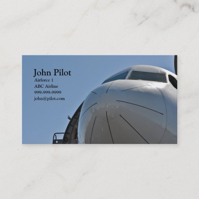 Pilot Business Card (Front)