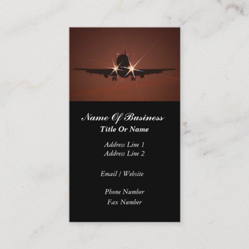 Pilot Business Card